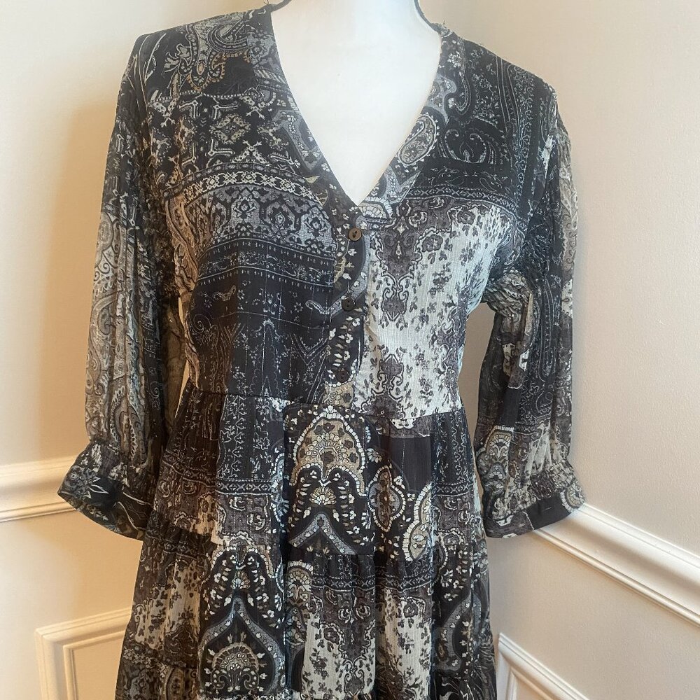 Zara Dress Black and White size Small